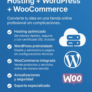 Plan ecommerce Simple150 $ + 7 % ITBMS